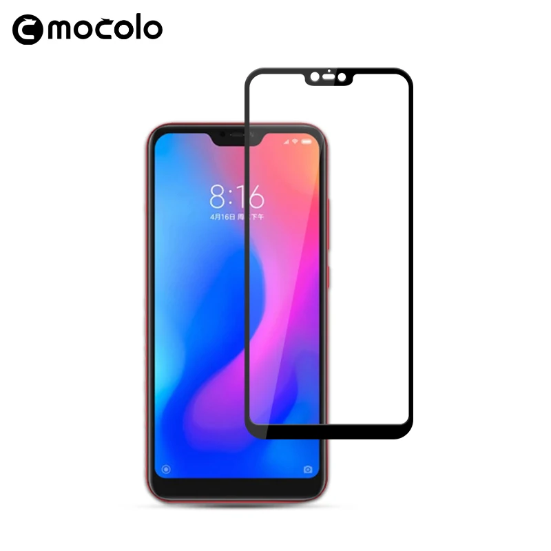 Mocolo полное покрытие закаленное стекло для Xiaomi Redmi Note 6 PRO Защита экрана HDClear