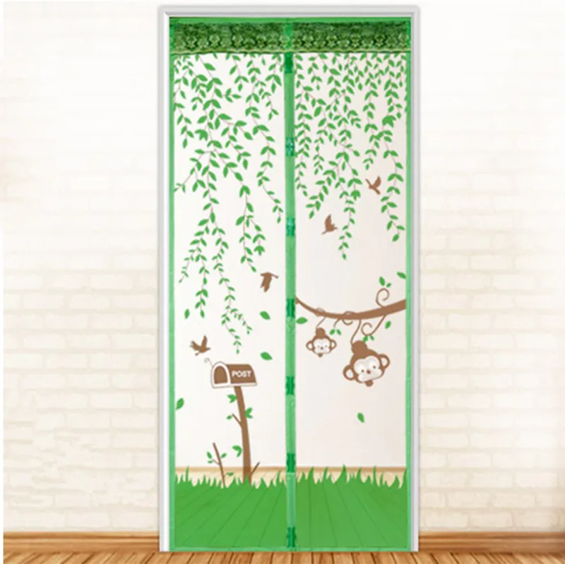 2015 Летний стиль прочный Магия Магнитная насекомых Дверь анти москитные сетки