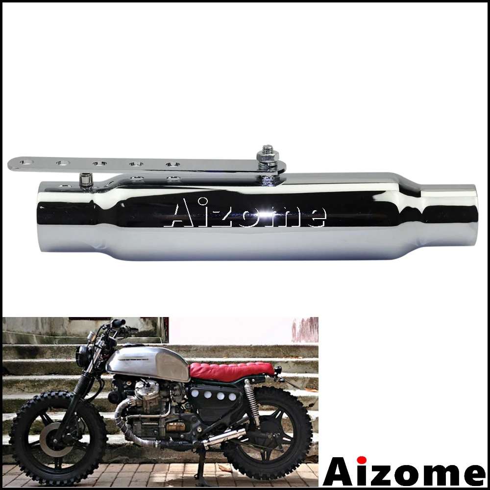 Выхлопная труба для мотоцикла маленький глушитель 12 дюймов 38 45 мм Triumph Honda CB450Yamaha