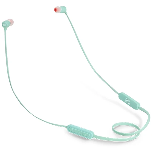 Wireless green JBL T110 наушники плотно прилегающие к уху, проводной/Беспроводной с микрофоном, спортивные музыкальные чистый басов гарнитура для iPhone смартфона - Цвет: Wireless green