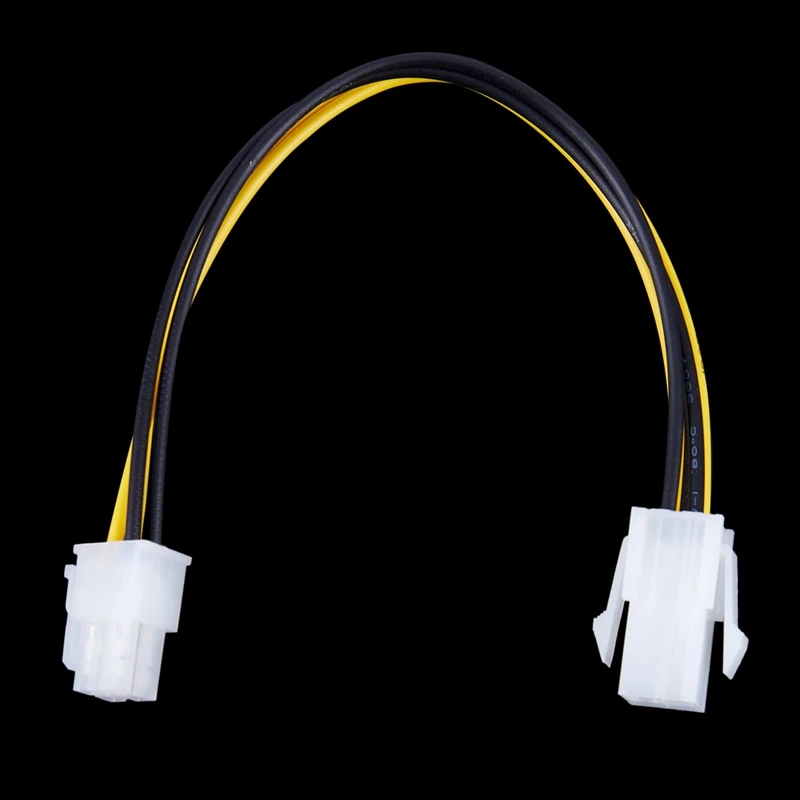 20 см/8 дюймов 12 V 4 Pin типа папа для P4 женский источник питания ЦП кабель