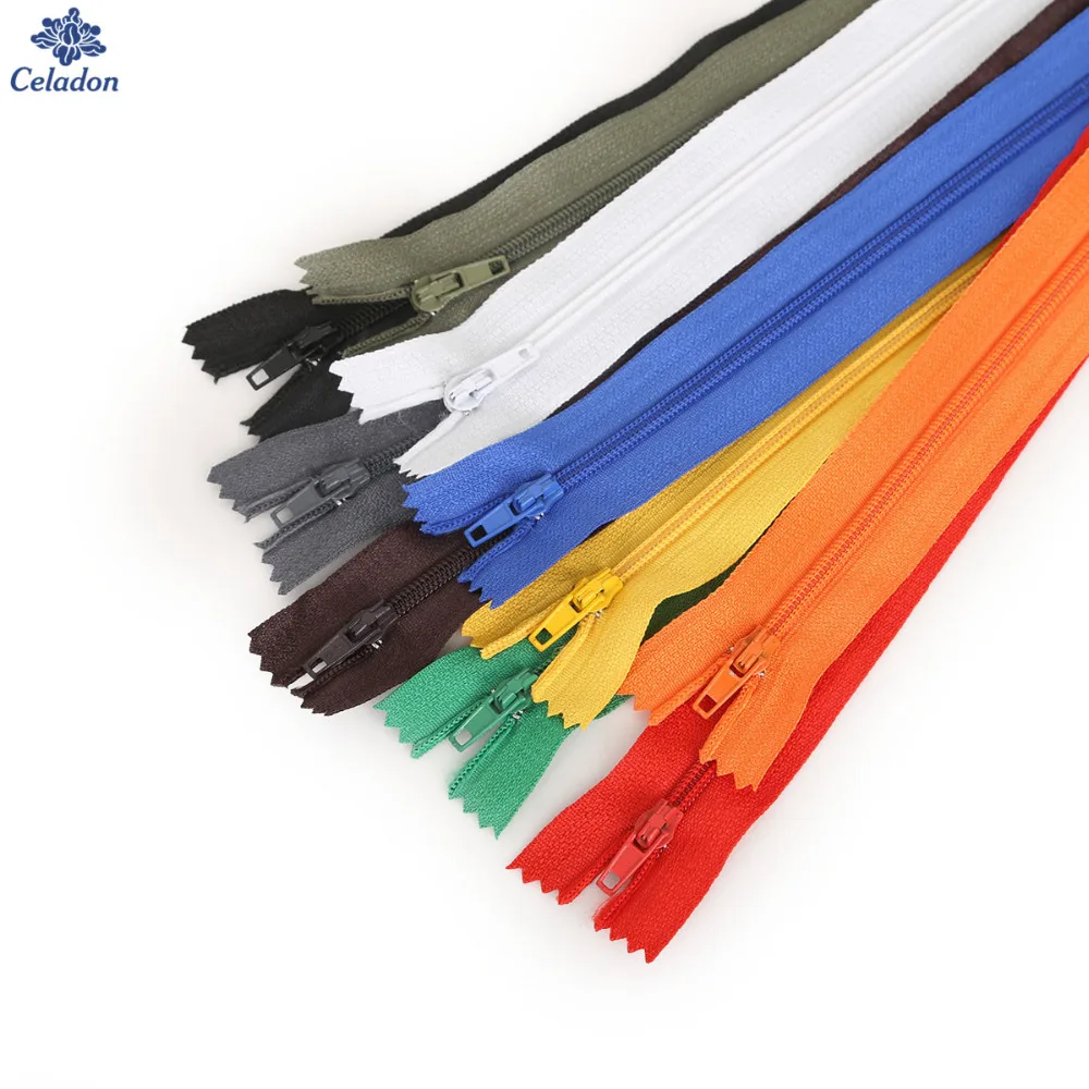 Молния нейлоновая длинная невидимая 10 шт./Лот 20 см | Дом и сад