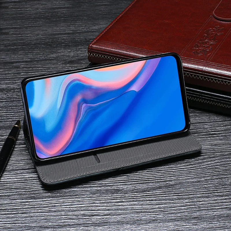 Для huawei P Smart Z чехол, Роскошный Ретро Кожаный флип-кошелек с заклепками, чехол Fundas для huawei P Smart Z, чехол для телефона, Капа, аксессуары