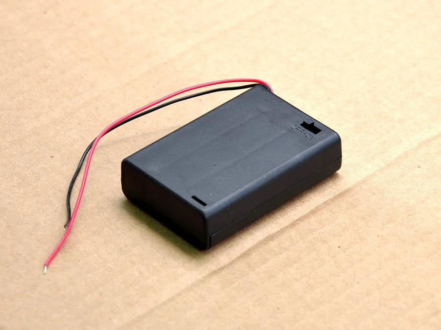 

( 6 pcs/lot ) Battery Holder for 3 x AA size cells, Box, Case