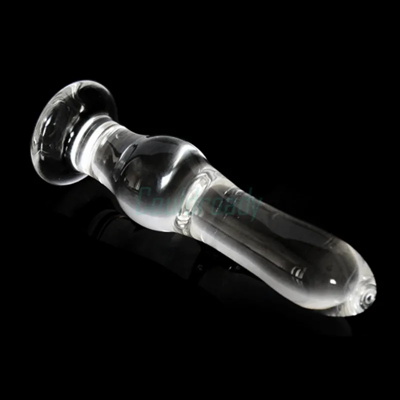 Стеклянная Анальная пробка Pyrex фаллоимитатор для стимуляции точки G Хрустальный