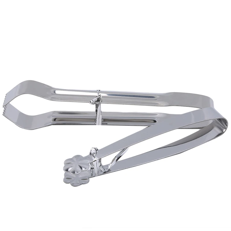 1 шт. толщина нержавеющая сталь Ice Tong креативный цветок для конфет и Чая Щипцы