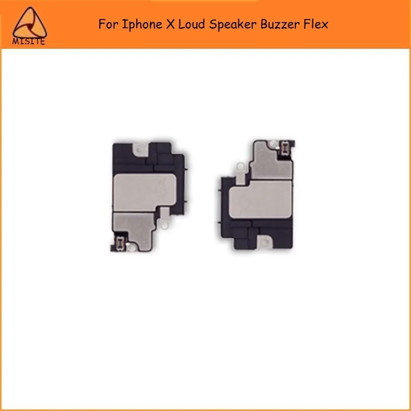 10PCS/LOT New Original For IPhone X iX Buzzer Loud Speaker Ringer Sound Replacement Parts Flex Cable Mobile Phone Accessories | Мобильные