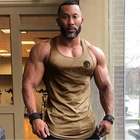 Мужская майка, летняя сетчатая майка, оборудование для бодибилдинга фитнес