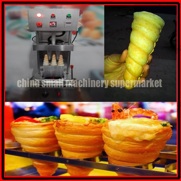 Low price good quality automatic umbrella shape cone pizza maker machine making forming | Бытовая техника