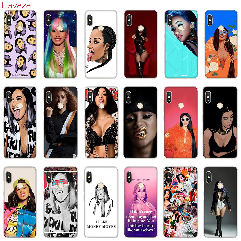 Твердый чехол для телефона Lavaza Nova Cardi B Xiaomi Redmi 5A 5 Plus 6 Pro 6A чехлы Note 7