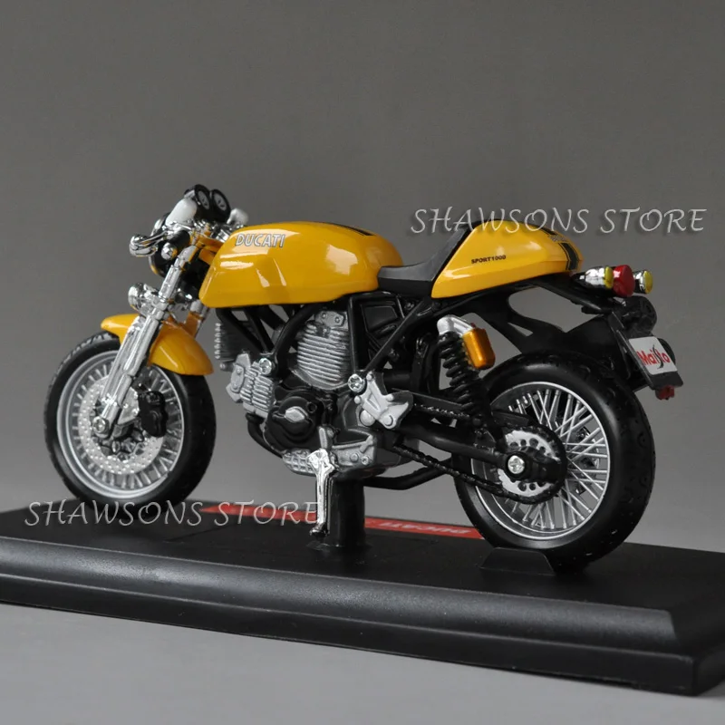 Литые игрушечные модели Maisto 1:18 Ducati Sport 1000 уличный велосипед миниатюрный мотоцикл Реплика