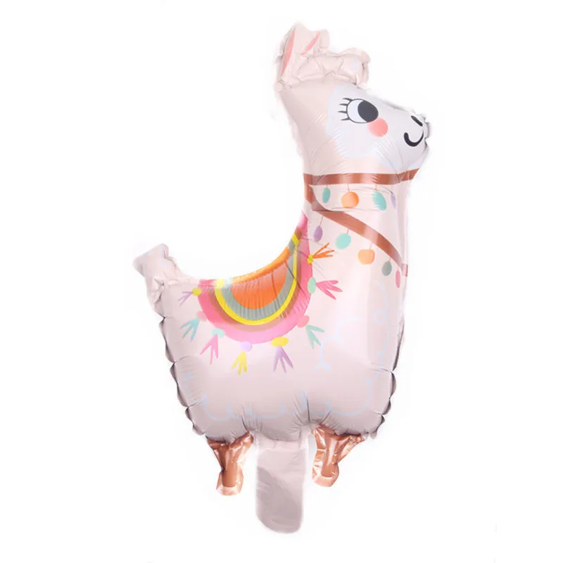 Мини pinata восхитительный Альпака алюминиевый фильм воздушный шар Детская игрушка