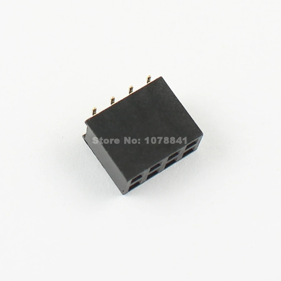 20 штук 2 54 мм Шаг 2x4 Pin 8 женский двойной ряд штыревой разъём SMT полосы|pin strip female|strip |