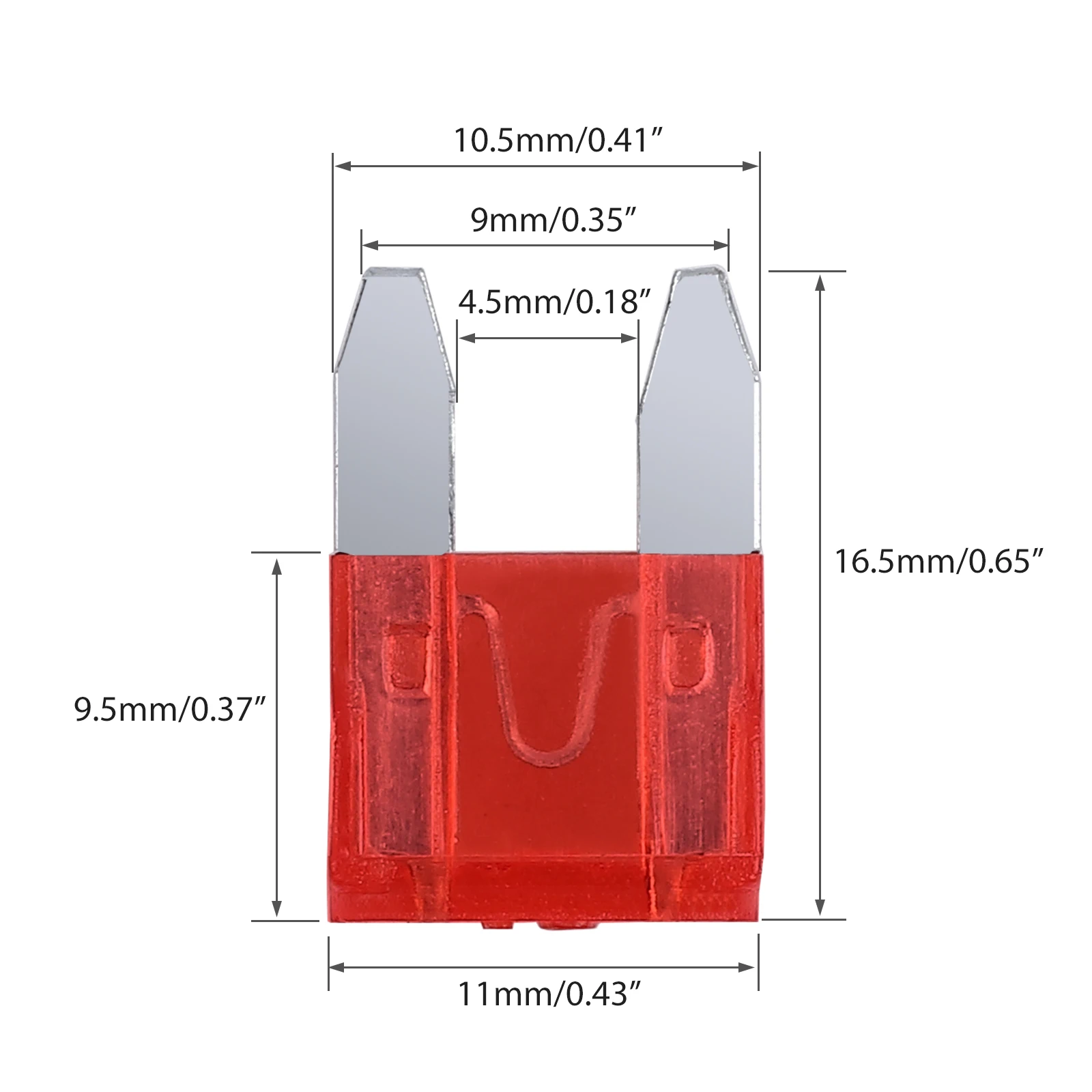 Justech 150x Мини Лезвие предохранители комплект 2A/3A/5A/7.5A/10A/15A/20A/25A/30A/35A AMP Ассорти +