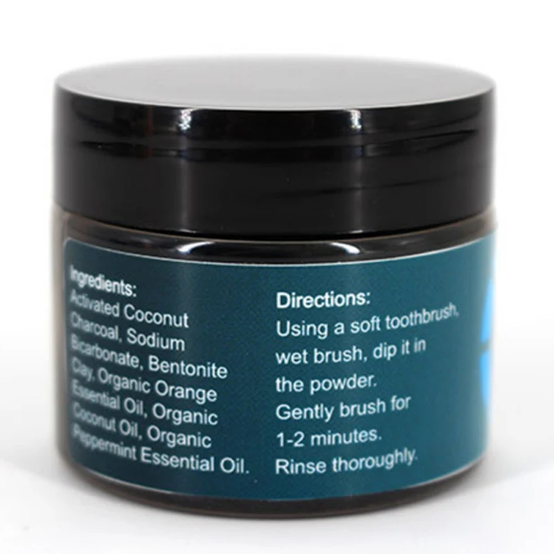 Кокосовая Скорлупа активированное средство для отбеливания зубов на основе