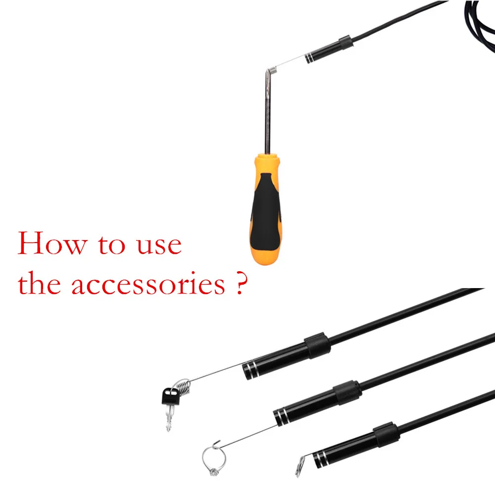 Камера-Эндоскоп FUERS водонепроницаемая камера-Бороскоп с USB-разъемом 5 мм 1/3/5/7/10 м