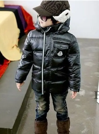 Парки для маленьких мальчиков детское зимнее пальто с хлопковой подкладкой