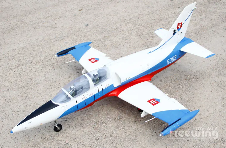 Freewing год самый L-39 Albatros 80 мм Электрический радиоуправляемый самолет