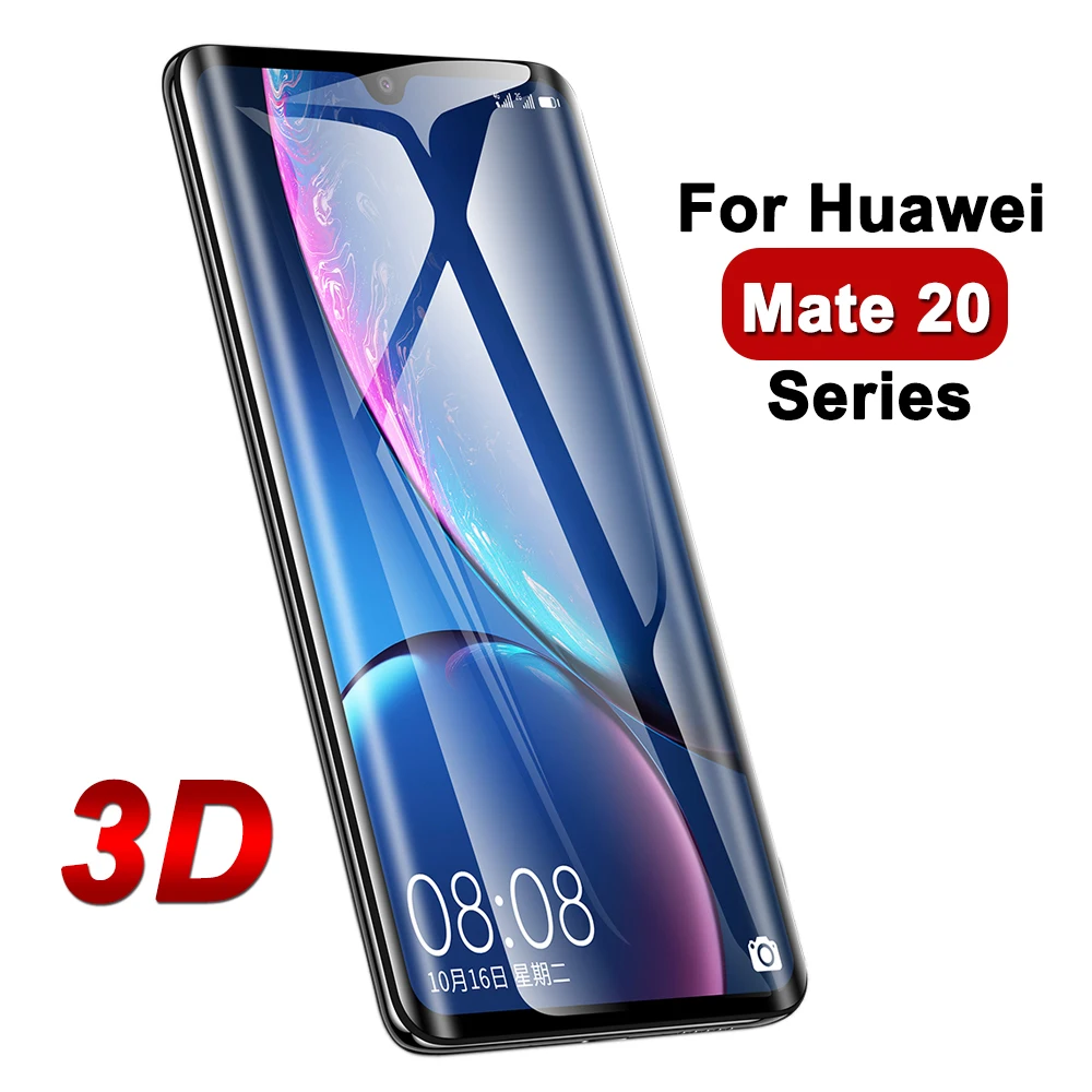 3D изогнутое Защитное стекло для huawei mate 20 Lite закаленное стекло mate 20 Pro 20lite Glas полное покрытие защитная пленка 9H