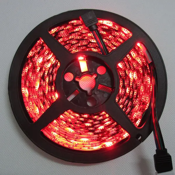 5 м/рулон SMD 5050 водонепроницаемая светодиодная лента гибкий свет 60Led/m DC 12V