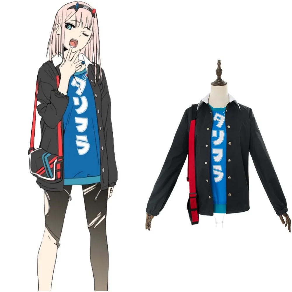 DARLING in the FRANXX костюм для косплея Zero Two code 002 спортивный костюмы на Хэллоуин Canrival |