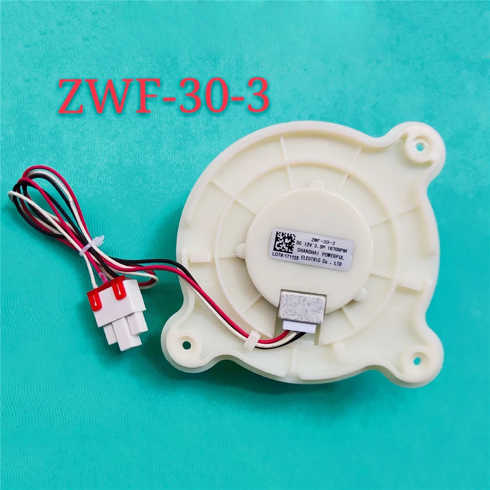 

For Samsung/Meiling/Athena Refrigerator Cooling Fan Motor fan ZWF-30-3 12V2.5W part