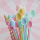 30 шт., милые мини-дозирующие ложка, ювелирное изделие карамельных цветов