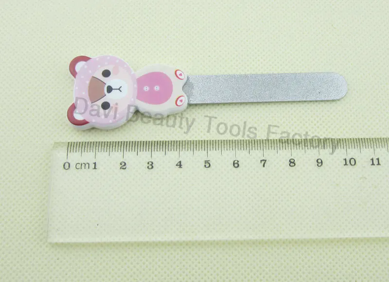 12 шт./лот металлическая пилка для ногтей Уход за маникюром Необычные со стальной