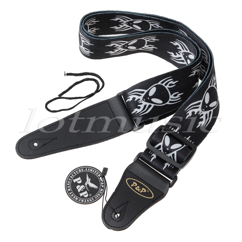 5 шт. регулируемый ремень черный мягкий кожаный толстый для электроакустической