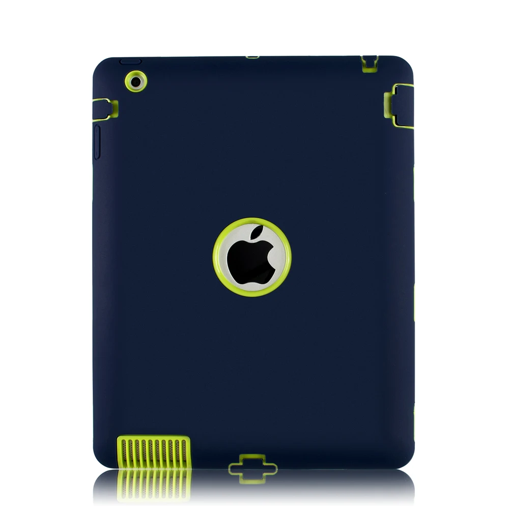 Для iPad 2 3 4 Чехол для детей безопасный противоударный сверхмощный резиновый