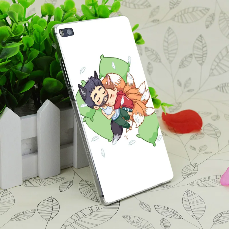 C2958 Bonus Sleepy Sterek Spin Transparent Hard Thin Case Skin Cover For Huawei P 6 7 8 9 Lite Plus Honor 4C 4X G7 |