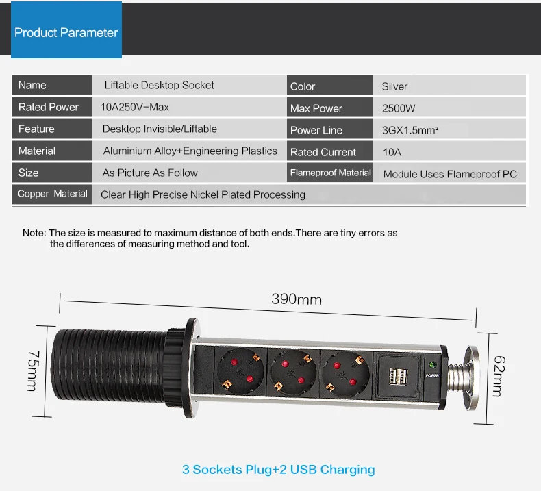 AC 220 В, двойной USB порт, электрическое настенное зарядное устройство, док-станция, подтягивающая usb настенная розетка, выдвижная универсальная настенная розетка, штепсельная вилка европейского стандарта