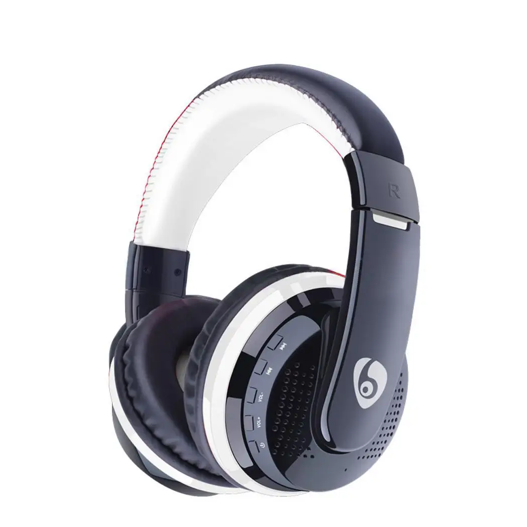 Беспроводная Bluetooth гарнитура с наушниками 3 5 мм AUX TF 240 Гц 40 16 из искусственной кожи