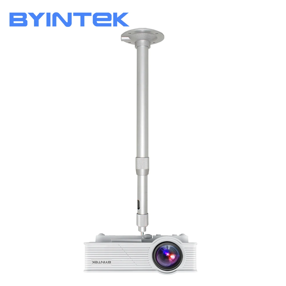 Мини потолочный кронштейн BYINTEK 20 см до 40 регулируемый для мини проектора K8 K9 K18 C520