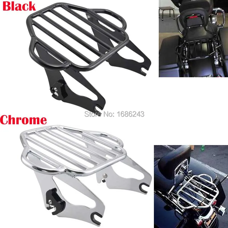 Moto Two Up багажная стойка Sissy Bar Стойка подходит для Harley Touring Road King FLHX FLHXS FLTRX 2009 2016| |