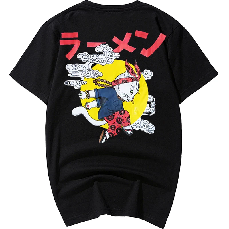 Harajuku Мужская футболка размера плюс 9XL 8XL 7XL 6XL хлопковая Футболка с мультяшным