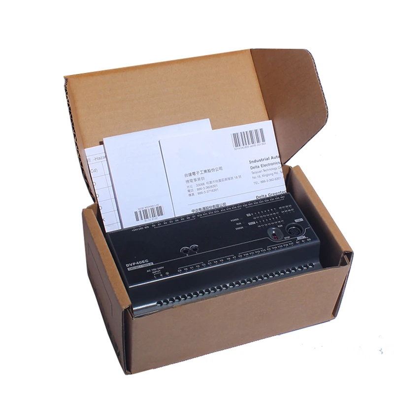 DVP24EC00R3 DVP24EC00T3 Стандартный ПЛК серии EC3 DI 12 DO 12, 100–240 В переменного тока, новый в коробке (art.: 3920d05d50dc2) - 3920d05d50dc2