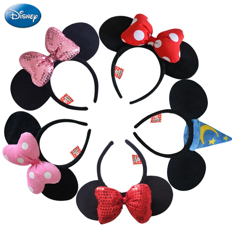 Оригинальный Disney для детей с Микки Маусом и Минни Маус мультфильм головной убор