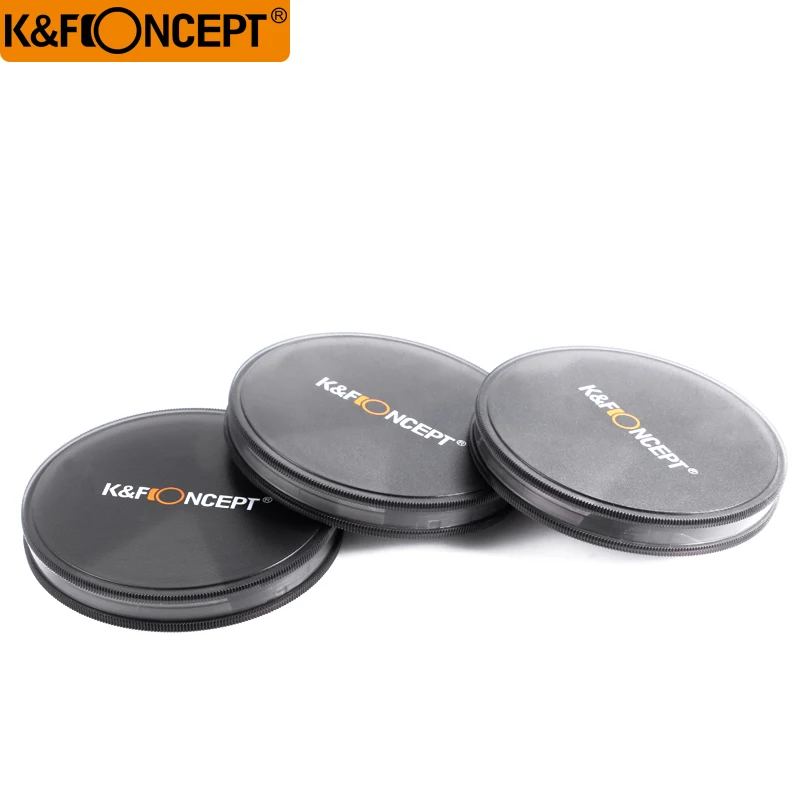K& F концепция 52 мм 55 мм 58 мм 67 мм 77 мм 82 мм UV CPL ND4 набор фильтров для объектива стеклянный фильтр для Canon Nikon sony и многое другое