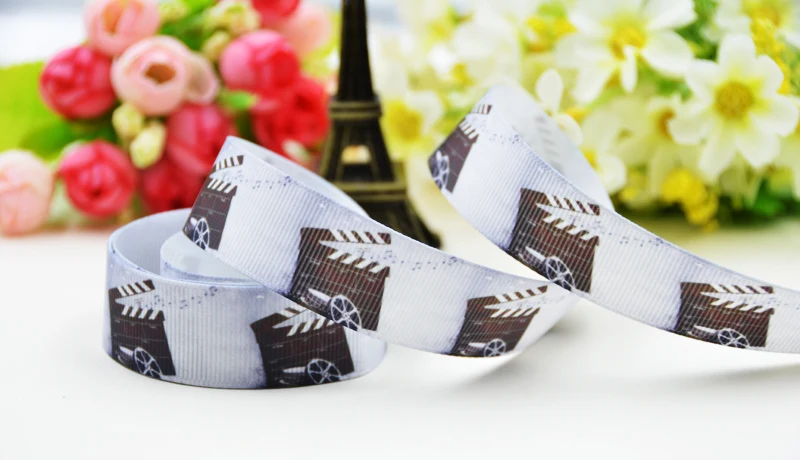 7/8'' 22mm 1&quot 25mm 1-1/2&quot 38mm 3&quot 75mm Movie Cartoon Character printed Grosgrain Ribbon party decoration 10 Yards X-01707 |