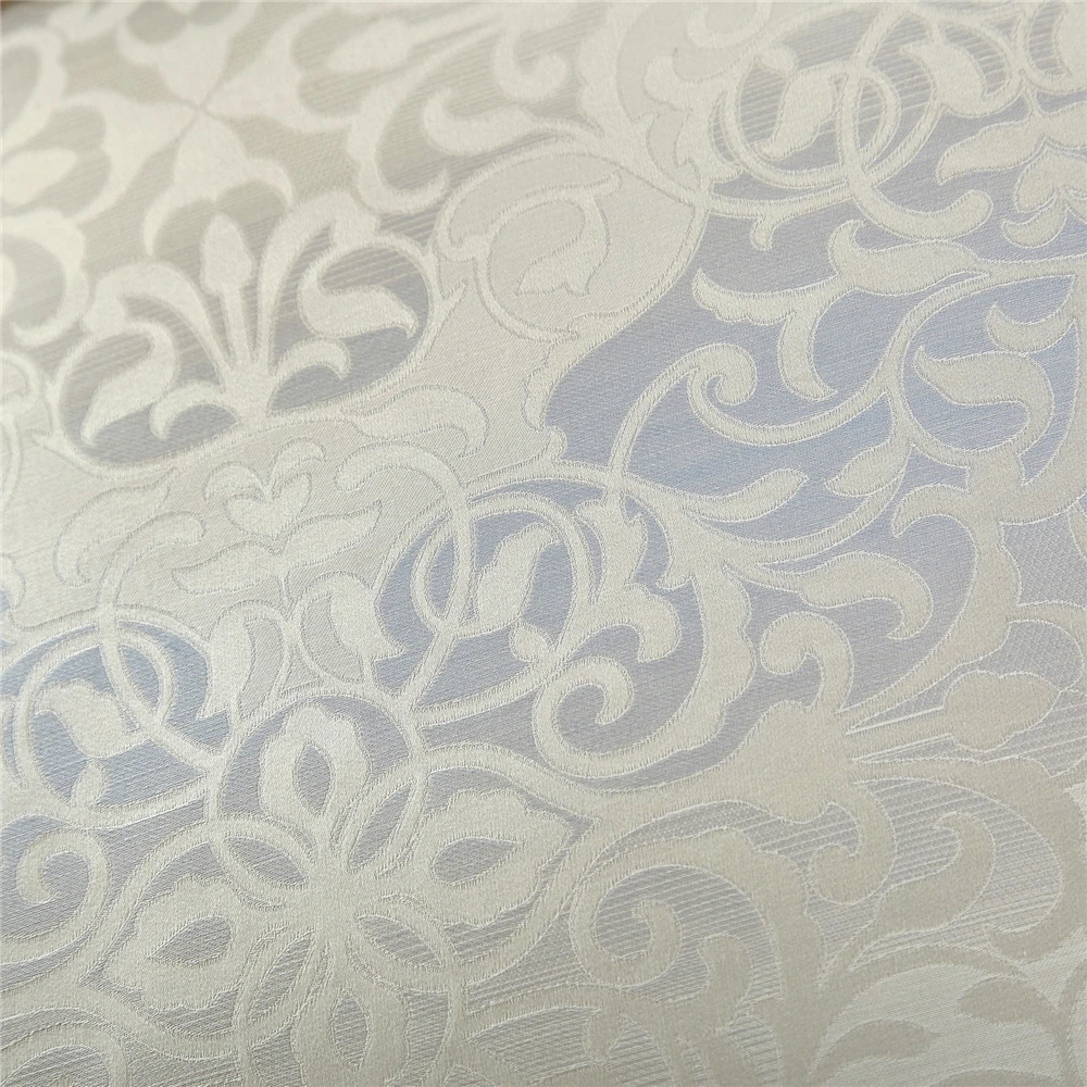 Набор постельного белья Egyptian Cotton Yarn Dyed Jacquard White Baroque Design 4Pcs - простынь, наволочки, пододеяльник - размеры Queen King, плотность 650TC.