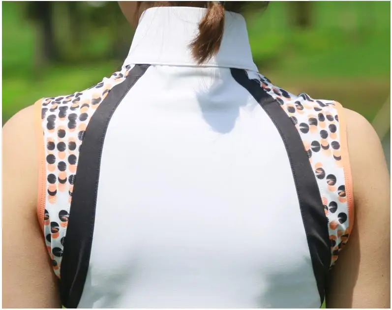 Женская футболка поло дышащая для гольфа спортивные топы без рукавов теннисная