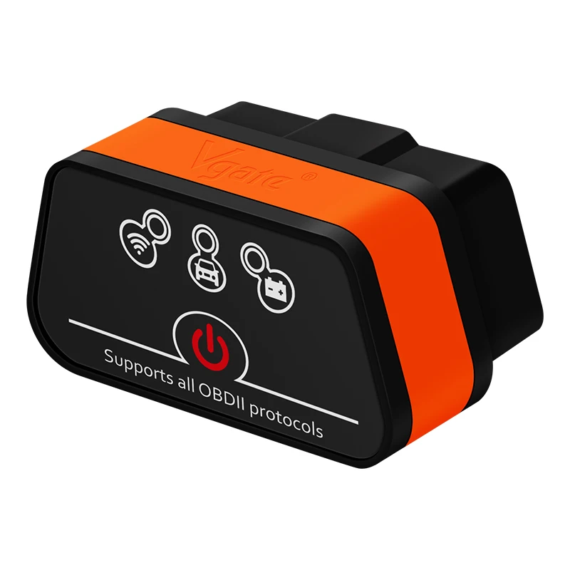Vgate Icar2 WIFI EML327 V2.1 автомобильный диагностический инструмент OBD2 сканер считыватель