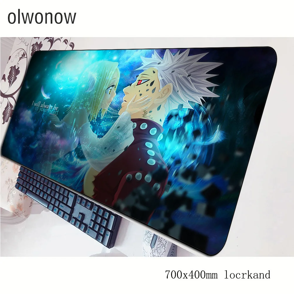 Коврик для мыши nanatsu no taizai 700x400x3 мм игровой коврик большой геймерский