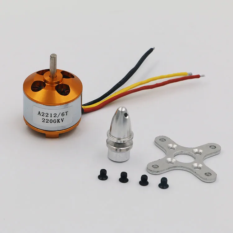 Бесщеточный двигатель для квадрокоптера Mystery 2212 930KV 1000KV 1400KV 2200KV 2450KV 3200KV|Детали и