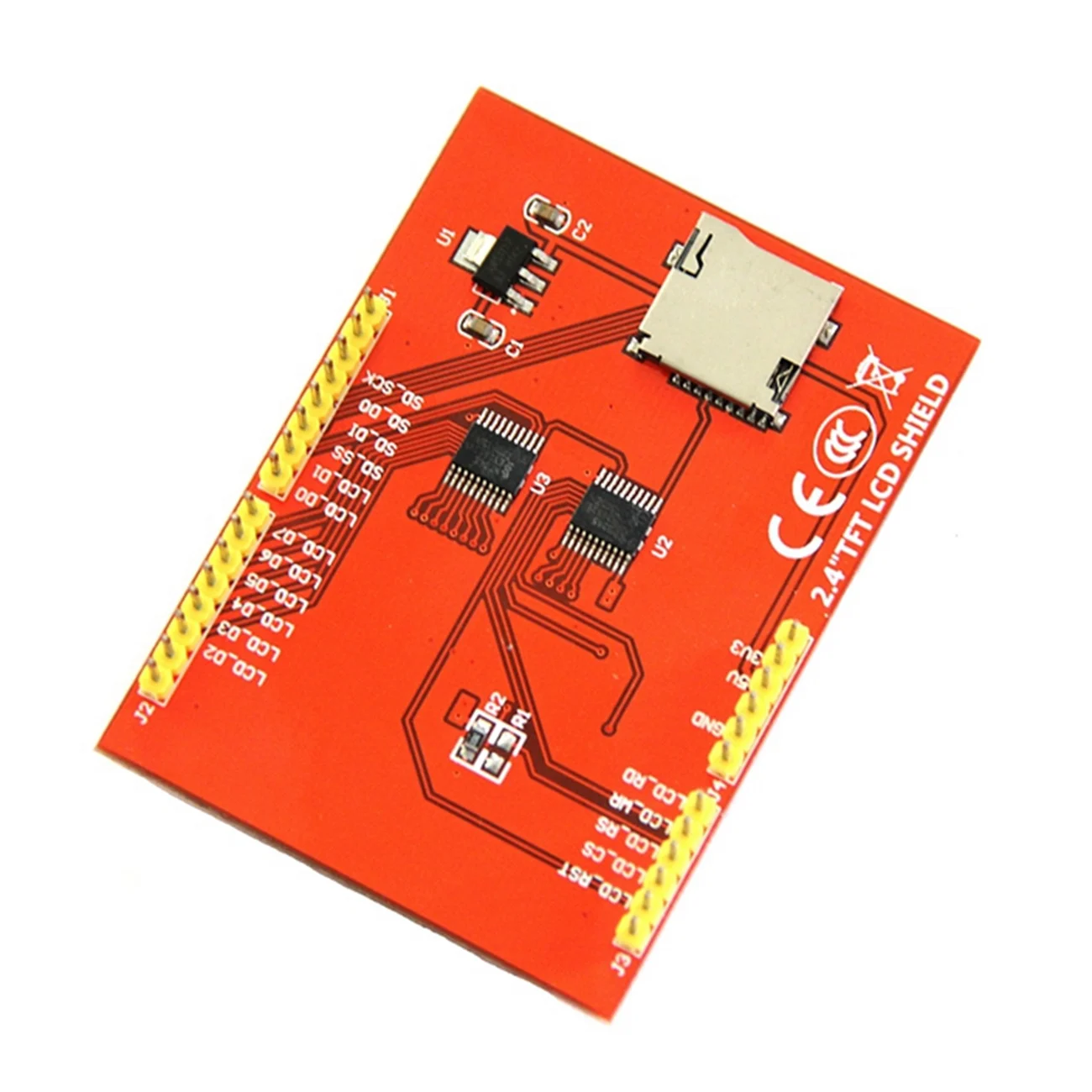 1 шт. Новинка 2,4 дюймов TFT lcd сенсорный экран дисплей с TFT кард-ридером для Mega2560 UNO R3 плата ili9341 Драйвер 320x240 с ручкой