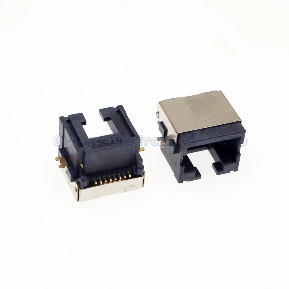 Сетевая розетка RJ45 10 шт. интерфейс LAN разъем гнездо Интернета SMT тип раковины на