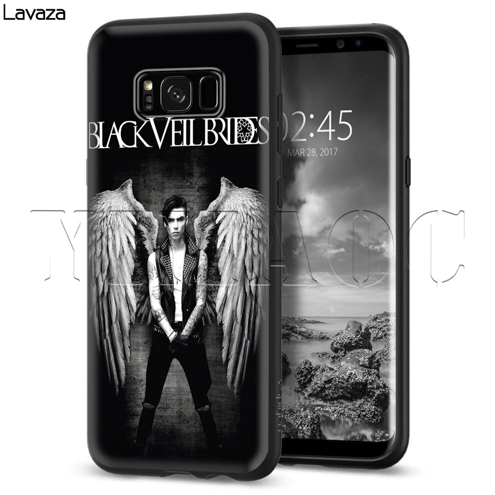 Lavaza Black Veil Brides BVB Case for Samsung Galaxy S6 S7 Edge J6 S8 S9 S10 Plus A3 A5 A6 A7 A8 A9 Note 8 9 |