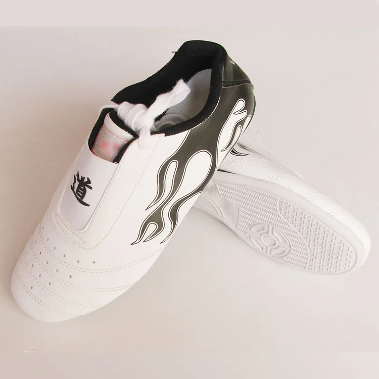 Обувь для тхэквондо мужчин женщин детей WTF взрослых ПУ дышащая защита обувь кунг