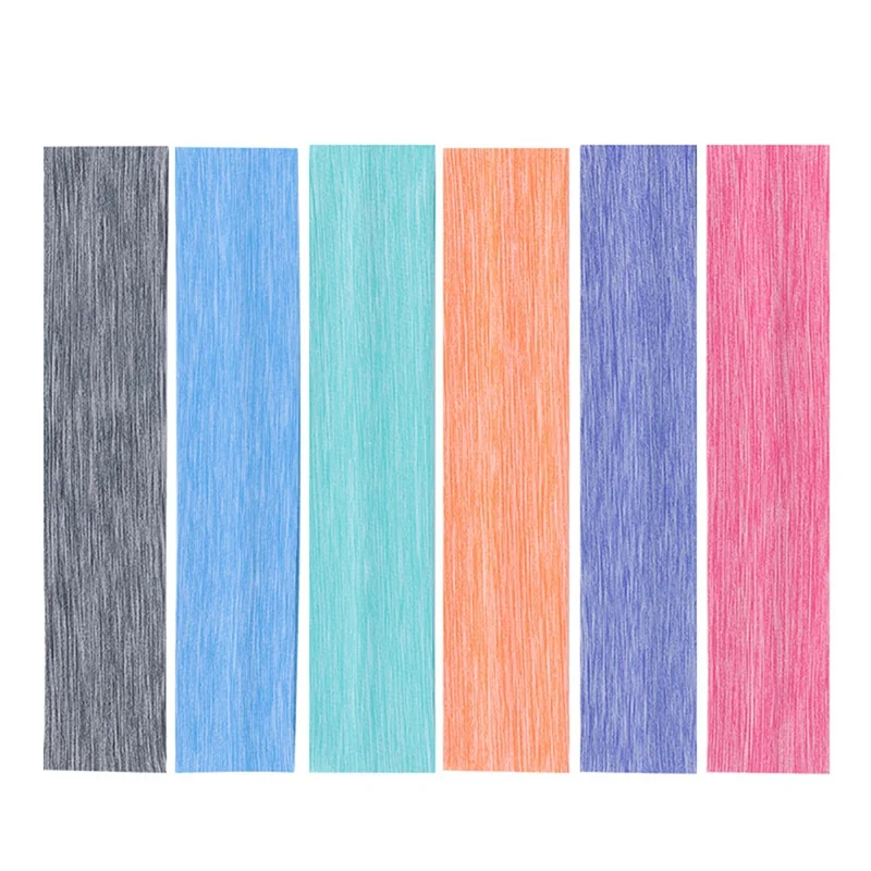 

Unisex Fitness Yoga Sweatband Elastic Breathable Sweat Absorbent Headband Anti-Slip Hair Band Head Wrap Sports Headwear